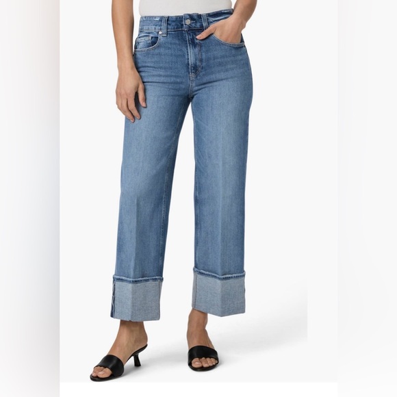 PAIGE Denim - PAIGE Sasha is a high-rise, wide-leg jean